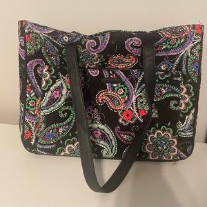 Vera Bradley Paisley Work Tote